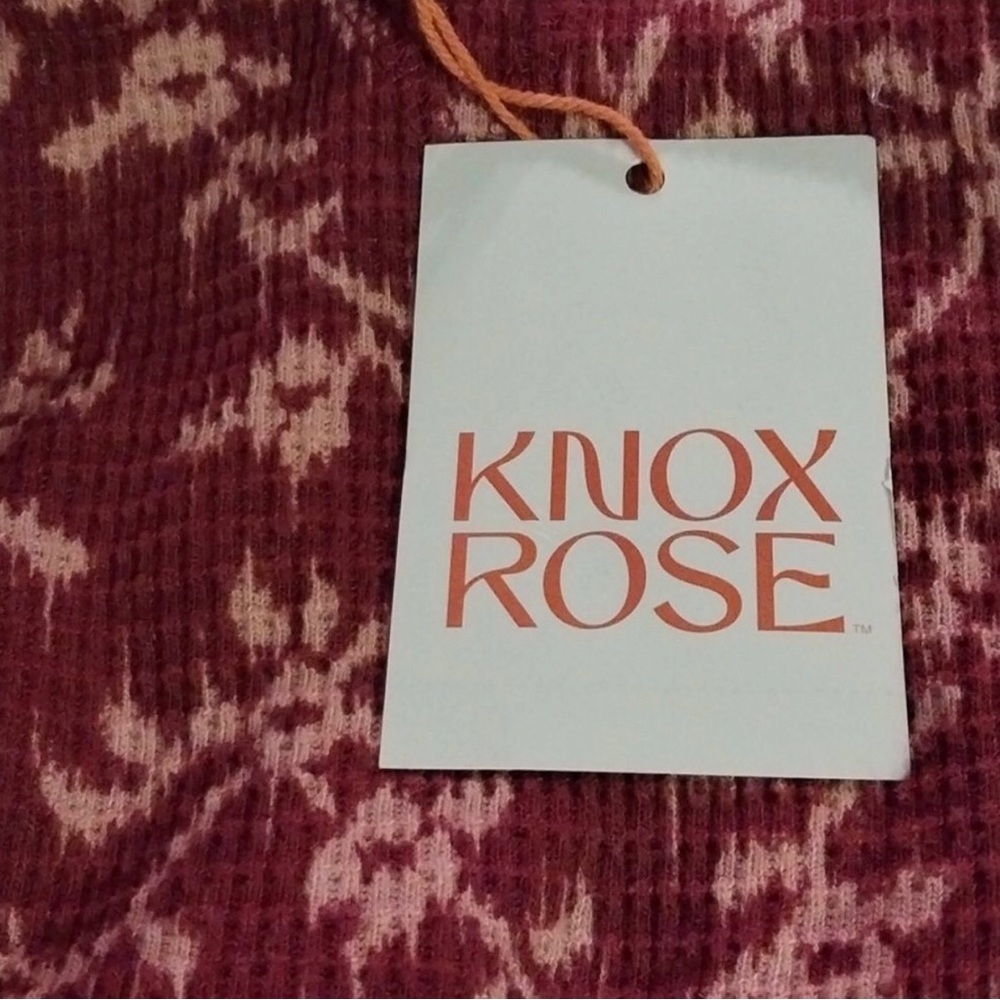 Knox Rose Women's Long Sleeve Thermal Top - Picture 5 of 9